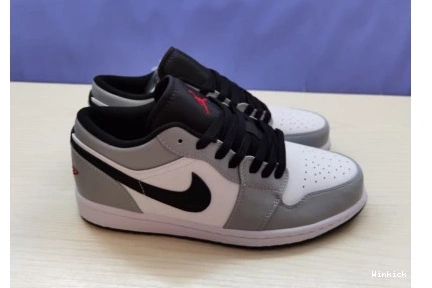 Light Grey Smoke 1 Low Jordan 1105